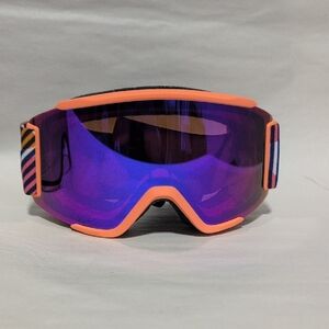 SMITH Purple and Orange Ski Goggles